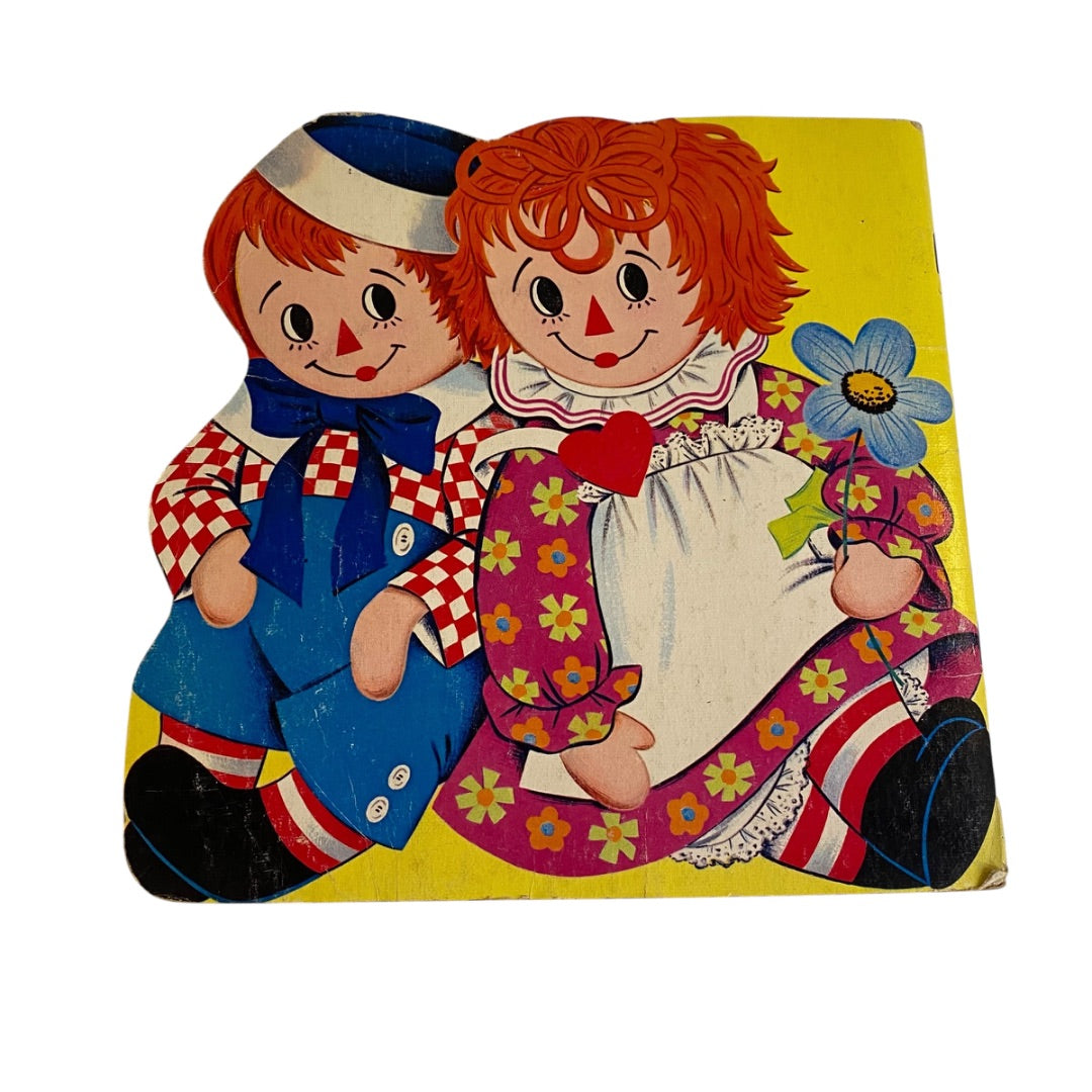 1976 Golden Book The Raggedy Ann and Andy Book Paperback