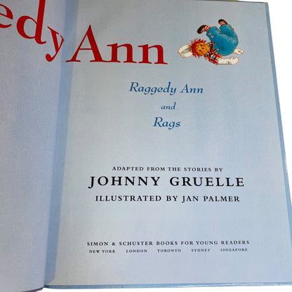 Lot of 7 Raggedy Ann and Andy Books Assorted Hardcover and Paperback