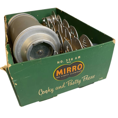 Vintage Mirro Aluminum Cooky and Pastry Press Spritz Cookie No. 358