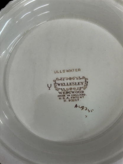 1940s Wellesley Wedgwood Ullswater China Lidded Vegetable Serving Dish