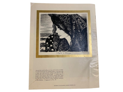 Philadelphia Inquirer 1963 Pictorial Tribute JFK Jacqueline Kennedy