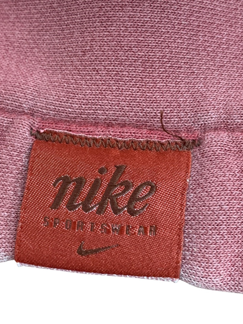 Medium Nike Mens French Terry Pullover Sweatshirt Hoodie Sweet Beet