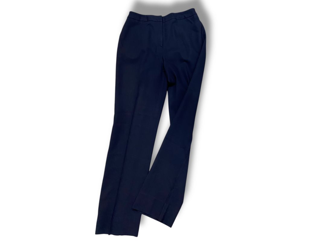 Size 6 Jones New York Womens Black Dress Pants Rayon Wool Blend