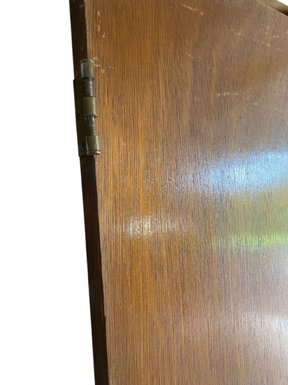 Vintage Interior Door Salvage Wood Veneer 32" x 78.75" x 1.5"