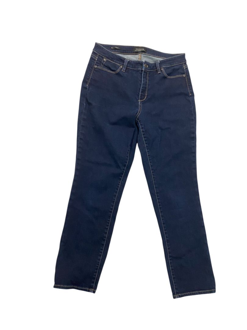 Size 10P Talbots Petite Straight Curvy Flawless Five-Pocket Jeans Skinny