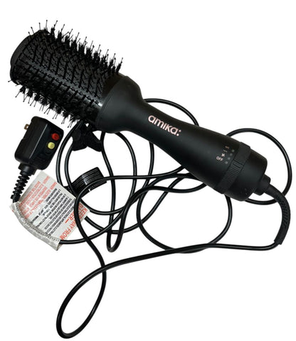 Amika Blow Dryer Brush 2-in-1 hair styling tool For customized blowout 2x SHINE
