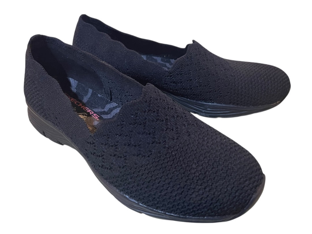 6 Skechers Classic Fit Air-Cooled Memory Foam Slip on Womens Shoes