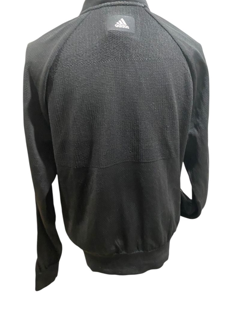 Size Large Adidas Womens Zip Up Jacket CF0334 ID Knit Bomber