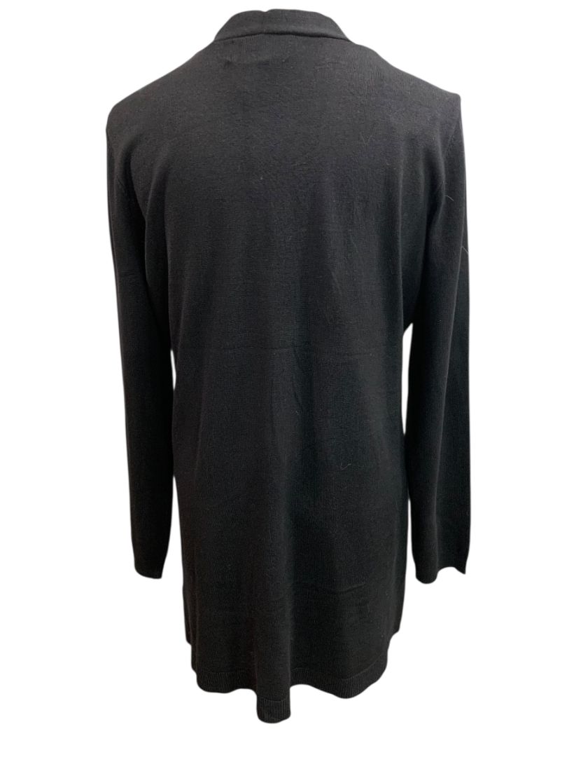 Size XL Seven Manor Womens New Black Embellished Cardigan Sweater Holiday