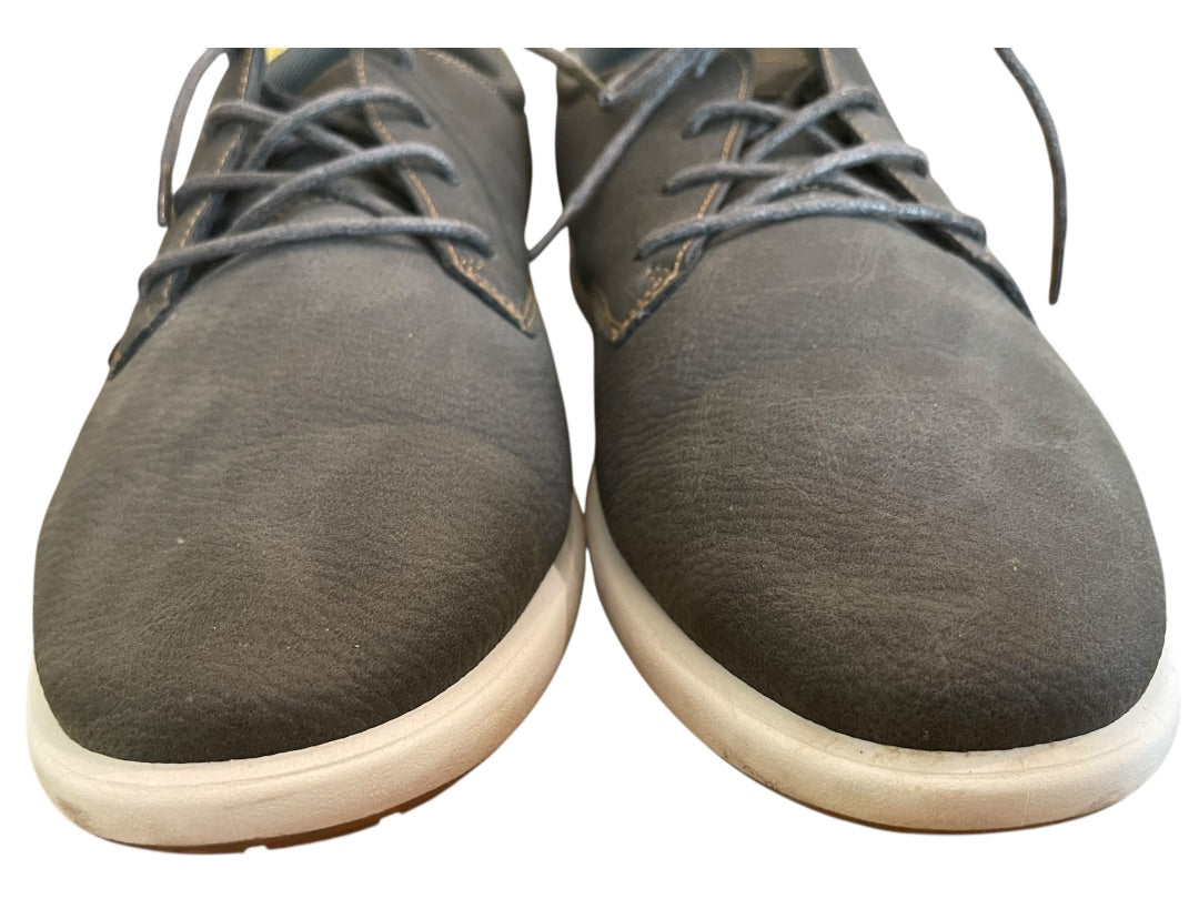 Size 13M Bass Relax Lace Up Mens Shoes 713623-K361 Charcoal Tan