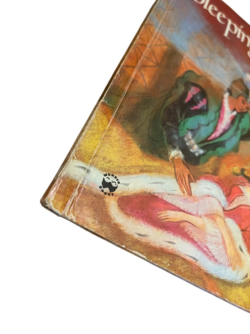 Vintage Sleeping Beauty Wonder Books 1956 Hardcover