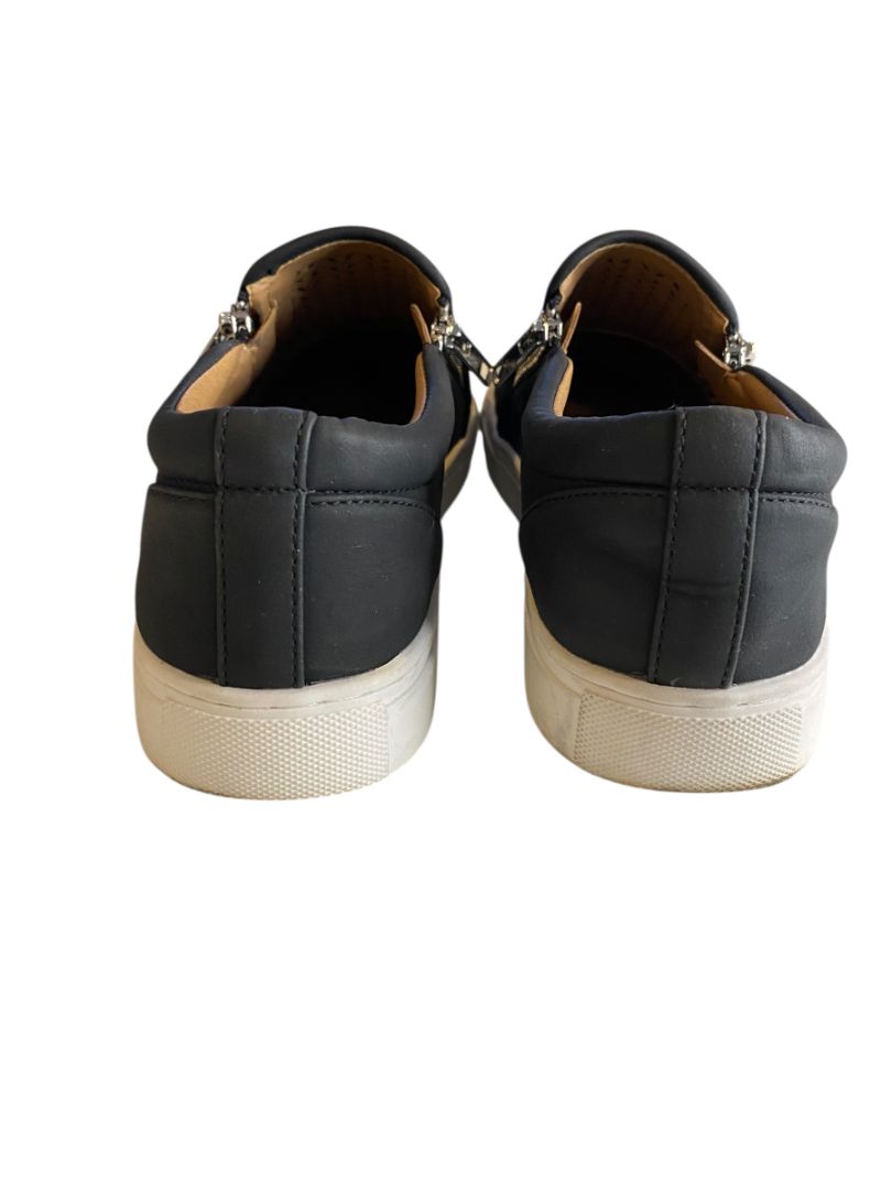 Size 9 DV by Dolce Vita Womens Aisley Black Pull On Faux Leather