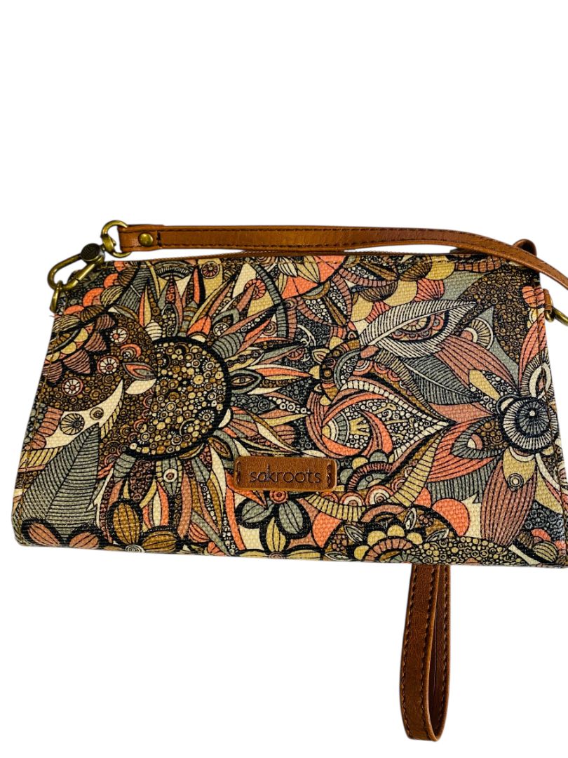 Sakroots Olympic Large Smartphone Crossbody Bag Sienna Spirit Desert