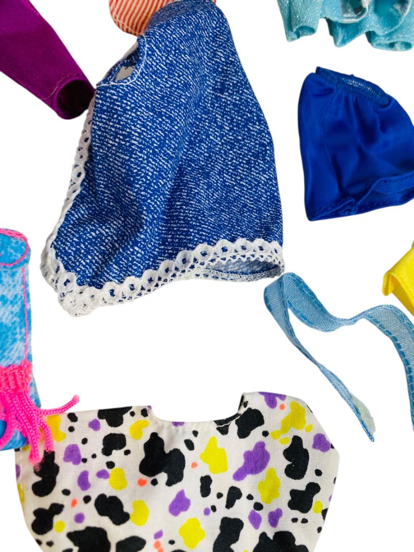 Vintage Fashion Doll Clothes Lot Fits Barbie 11.5 Inch Dolls 70s 80s