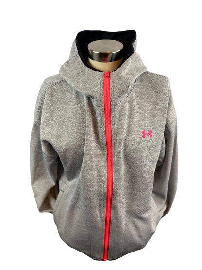 Medium Under Armour New Women's Reversible Zip Up Hoodie Double Threat Swacket 129020