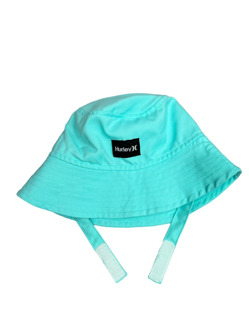 2T Hurley Aqua Kids Swim Sunhat Bucket Hat Adjustable Chin Strap