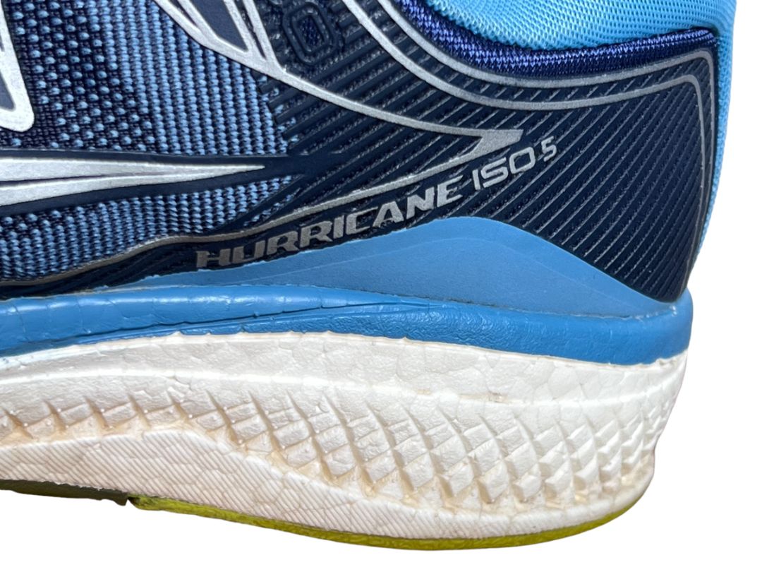 9.5 Saucony Hurricane ISO 5 Everrun Running Sneaker Blue Women's