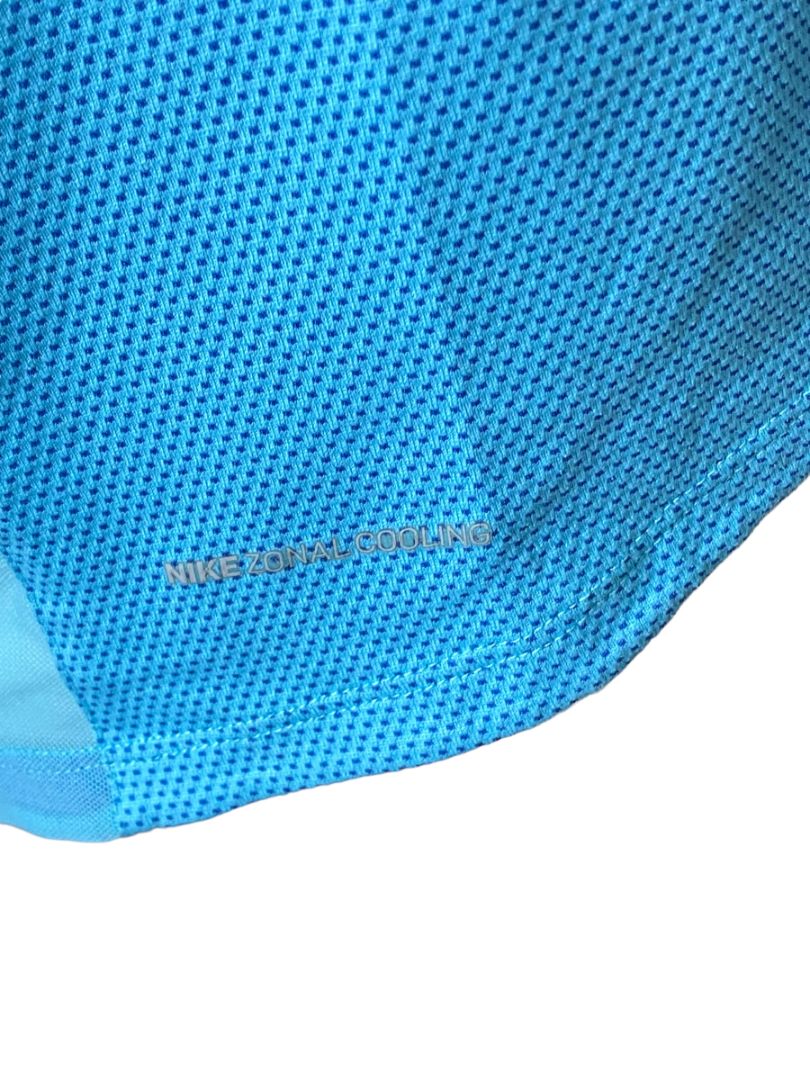 3X Nike Zonal Cooling Blue Mesh Back Workout Shirt Athletic