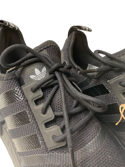 Size 10 Adidas Mens Black Cloth Knit Sneakers Trainers HP8978