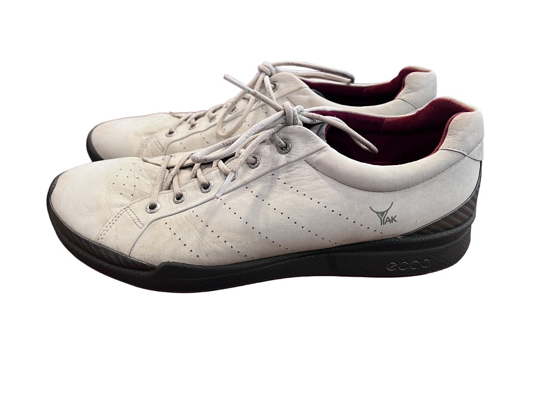 11.5 (45) Ecco Golf Shoes Mens Biom Natural Motion Yak Leather Spikeless