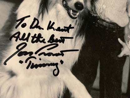 Signed Jon Provost Timmy Martin 8x10 Photo Black White Lassie Personalized Autograph