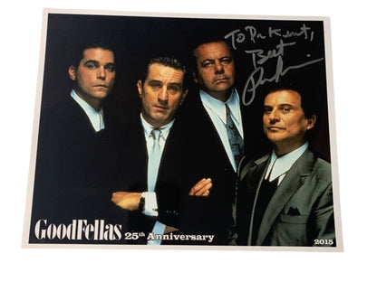 Paul Sorvino Signed 8x10 Photo Goodfellas Cicero Personalized Autograph 25th Anniversary