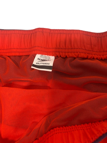 XXL Speedo Mens New Swim Trunks High Risk Red UPF 50+ Protection Eco 4-Way Comfort Stretch