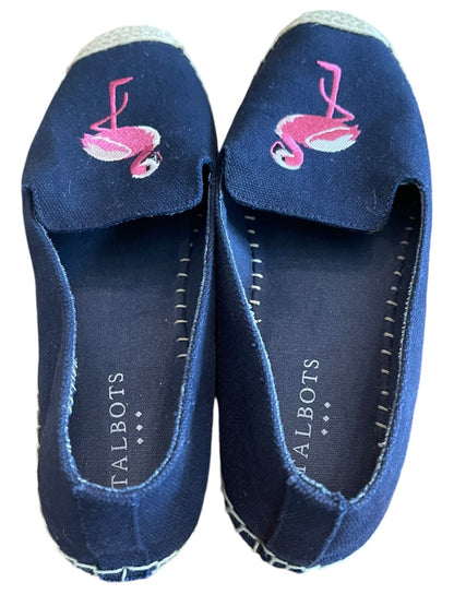Size 9M Talbots Flamingo Espadrille Womens Flat Slip On Shoes