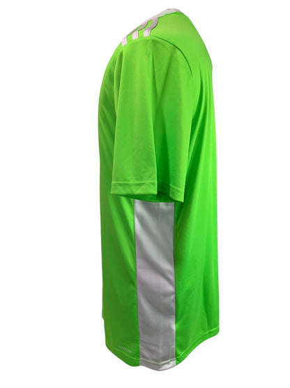 Large Adidas Mens New Entrada Soccer Jersey Solar Green CE9758