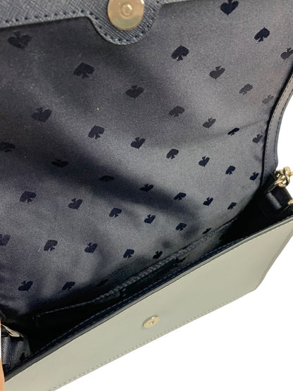 Kate Spade Cameron Converitble Crossbody Navy Blue Gray Saffiano Leather