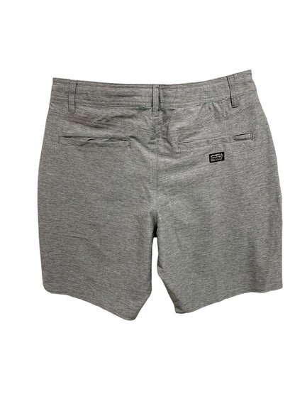 Size 33 O'Neill Mens New Hybrid Drifter Shorts Standard Fit Gray