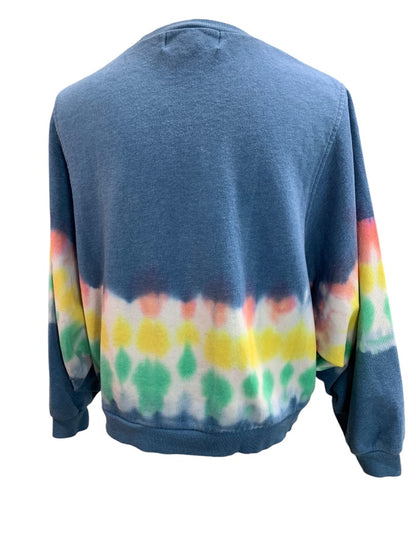 Small Vintage Havana Womens Tie Dye Sweatshirt Soft Paradise