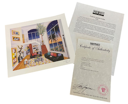 Lot of 6 Park West At Sea Seriolithographs and COA Bohlmann Steynovitz Lekinff Kachan Perez Fanch