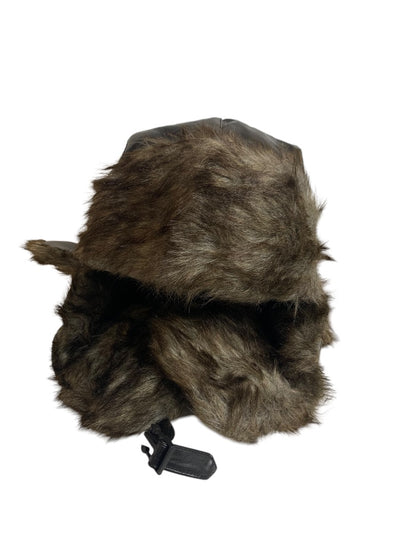 Thermal Hat Flapper Hat Winter Hat New Adult Synthetic Fun Brown