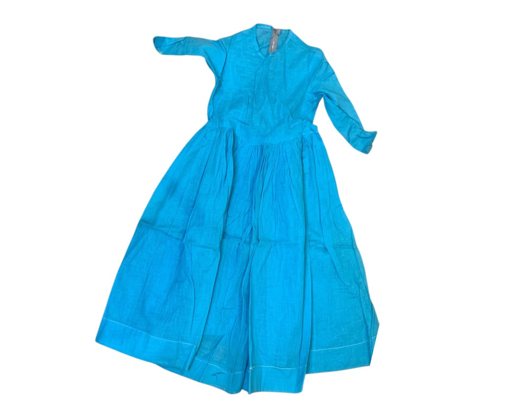 Set of 6 Youth Vintage Handmade Costume Pieces Dress Cloak Apron Bonnet