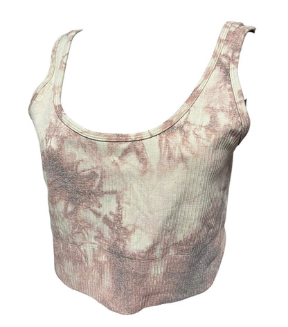 Large Mono B Ribbed Sports Bra Tie Dye Style AT3168