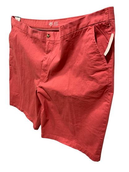 Size 54 Izod Mens New Saltwater Stretch Chino Shorts Big & Tall