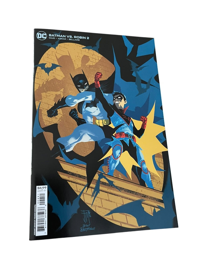 DC Batman vs Robin #1 & #2 Waid Asrar Bellaire Comic Books