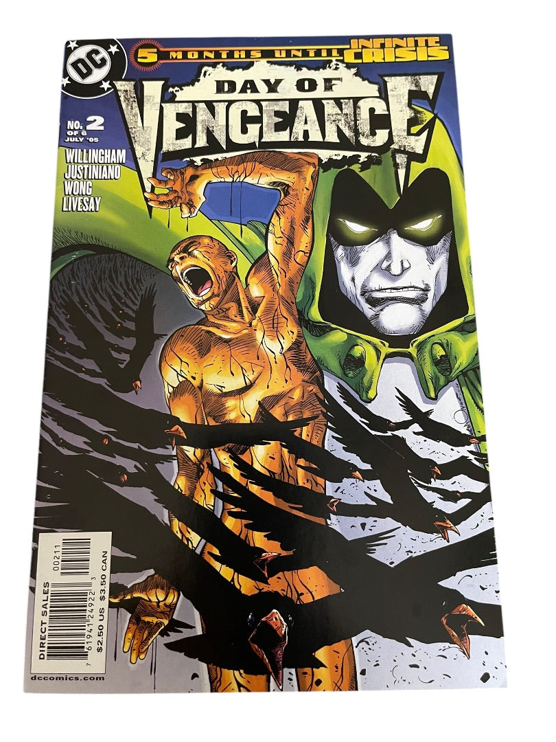 DC Day of Vengeance #1-6 Willingham Justiniano Wong