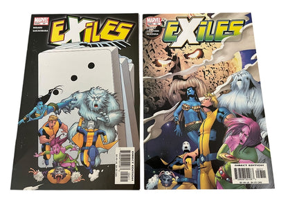 Marvel Exiles #47-54 Bedard Sakakibara Calafiore McKenna