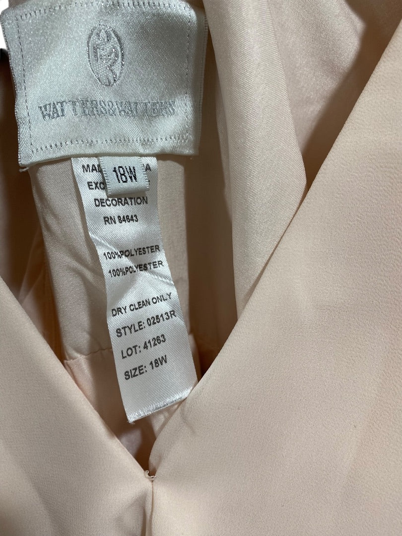 Size 18W Watters & Watters Ice Pink New Formal Dress Wedding