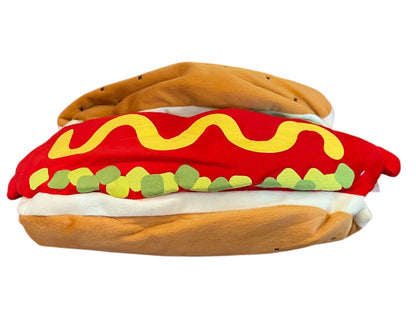 Hotdog In Bun Dog Halloween Costume Velcro Adjustable Medium