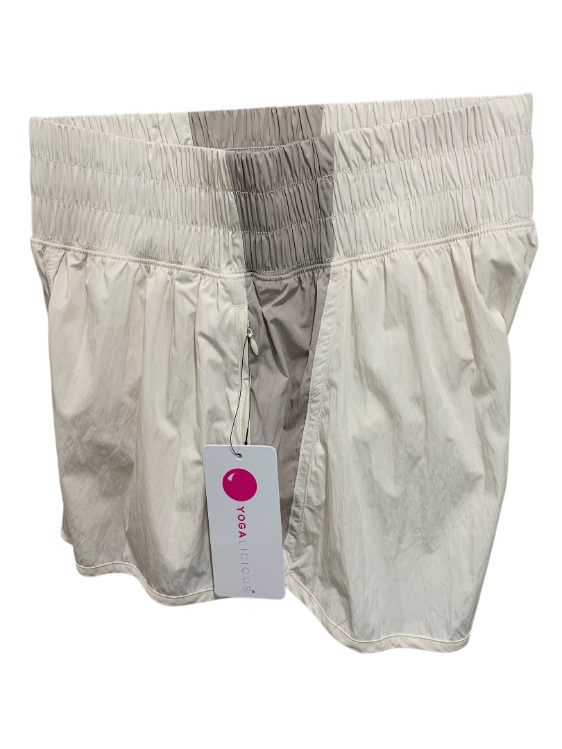 Small Yogalicious Womens New Color Block Bailey Short Pull On Lined
