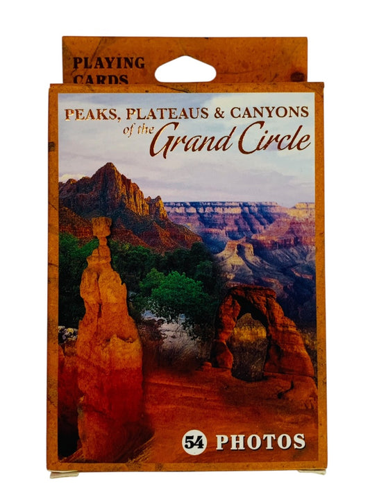 Playing Cards Sealed Peaks Plateaus & Canyons of the Grand Circle 54 Photos