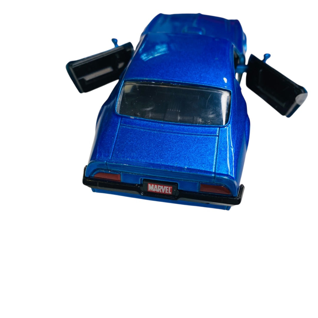 Jada Marvel 1:32 1972 Pontiac Firebird Captain America Die-Cast Car Toy