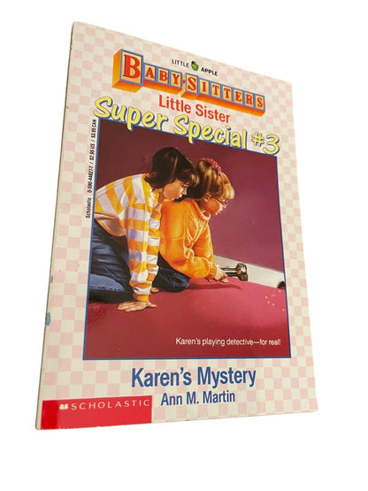 Set of 4 Super Special Baby-Sitters Litle Sister Paperback Books #1, 2, 3, & 4