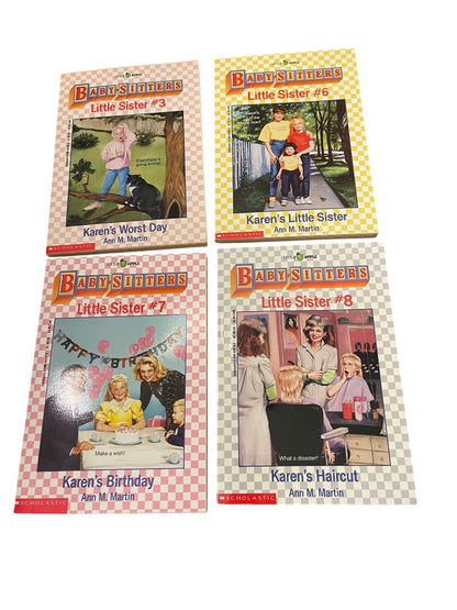 Set of 11 Baby Sitters Little Sister #1-11 Ann M Martin Paperback