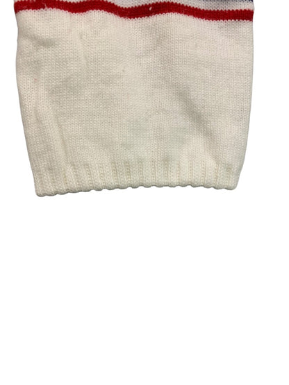 Vintage Ski Beanie Hat Pom Pom AAU-USA One Size Adult