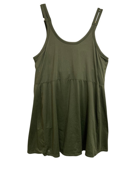 XXL All in Motion Womens Tennis Golf Dress Undershorts Sleeveless Dark Green