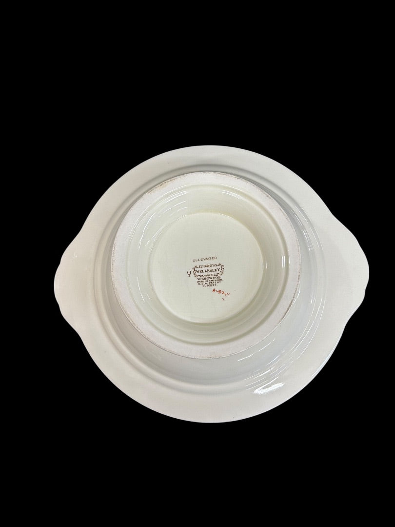 1940s Wellesley Wedgwood Ullswater China Lidded Vegetable Serving Dish